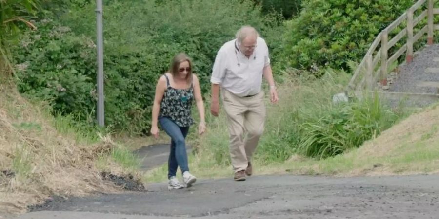 Mit einer Steigung von 37,45 Prozent im steilsten Abschnitt knackte die Ffordd Pen Llech in der Kleinstadt Harlech den Weltrekord. Foto: Guinness World Records