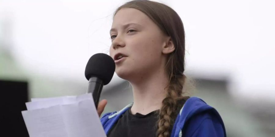 Greta Thunberg, Klimaaktivistin und Schülerin aus Schweden. Foto: Janerik Henriksson/TT News Agency/AP/Archiv