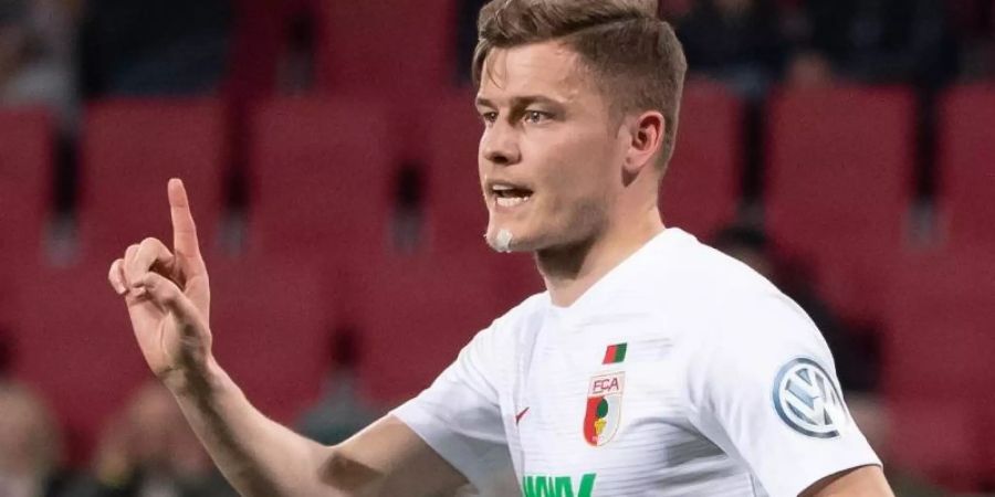 Alfred Finnbogason erlebt in Augsburg die beste Zeit seiner fussballerischen Laufbahn. Foto: Sven Hoppe