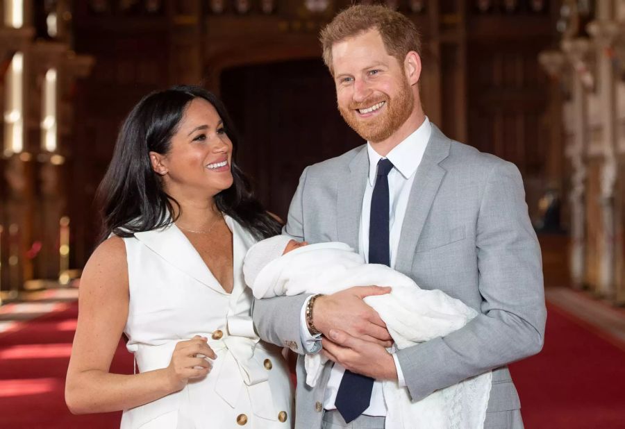 Meghan Markle und Prinz Harry wurden am 6. Mai 2019 Eltern von Söhnchen Archie.