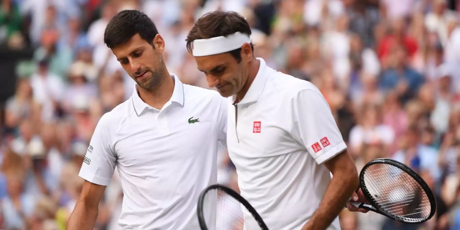 Roger Federer Novak Djokovic