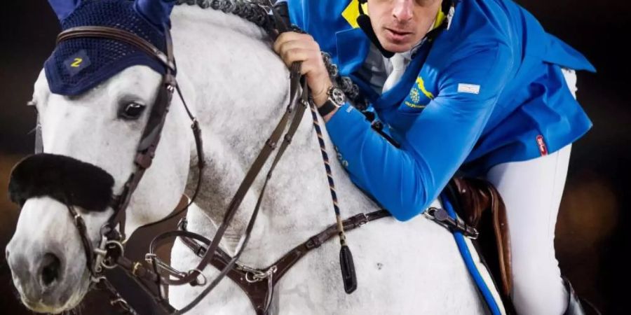 Gibt in Aachen sein Comeback für Deutschland: Christian Ahlmann. Foto: Jasper Jacobs/BELGA