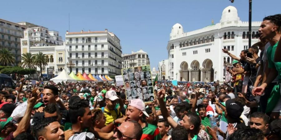 23. Freitagskundgebung in Algier