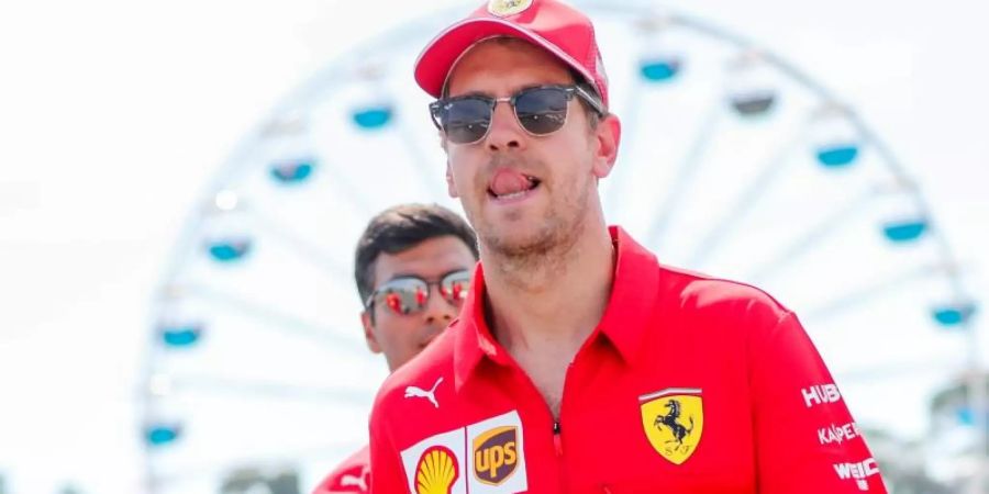 Dehmütig in Hockenheim: Ferrari-Pilot Sebastian Vettel. Foto: Jan Woitas