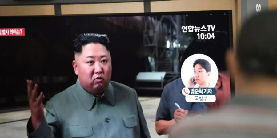 Kim im Fernsehen