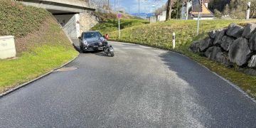 St.Margrethen: Alkoholisierter auf E-Roller verursacht Unfall