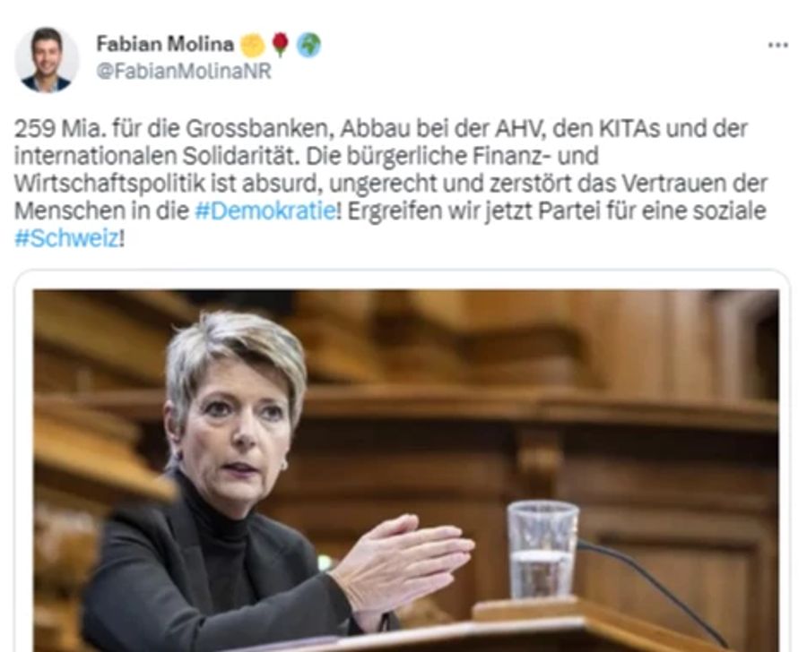 SP-Nationalrat Fabian Molina ist entsetzt.