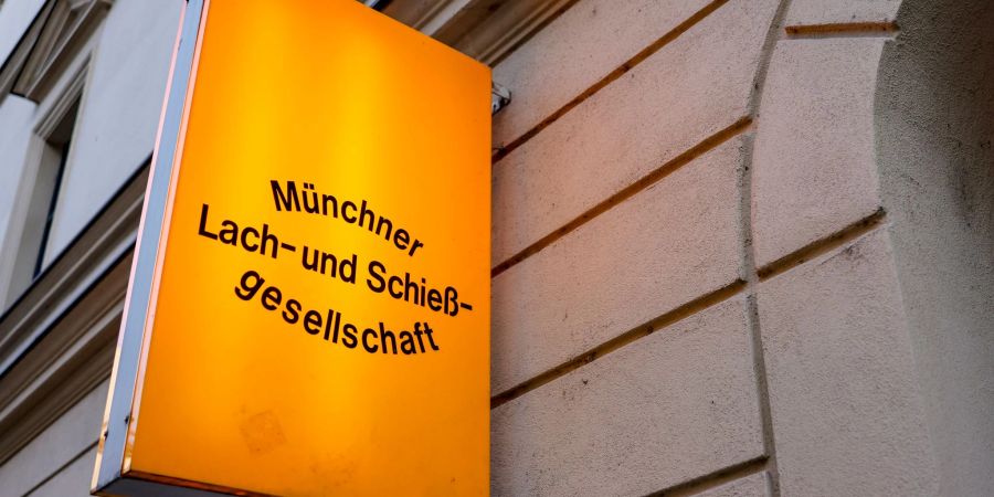 Die Lach- und Schiessgesellschaft in München-Schwabing.