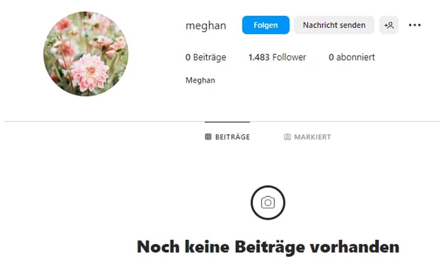 Ist das Meghan Markles Account?