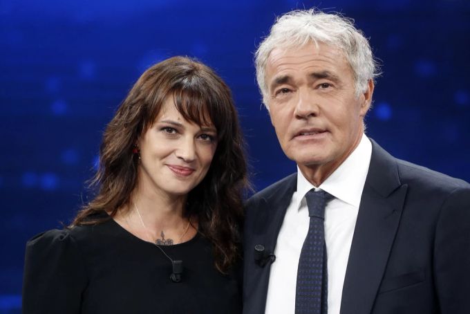 Massimo Giletti (rechts) soll der neue Mann an Sofia Goggias Seite sein. sofia goggia