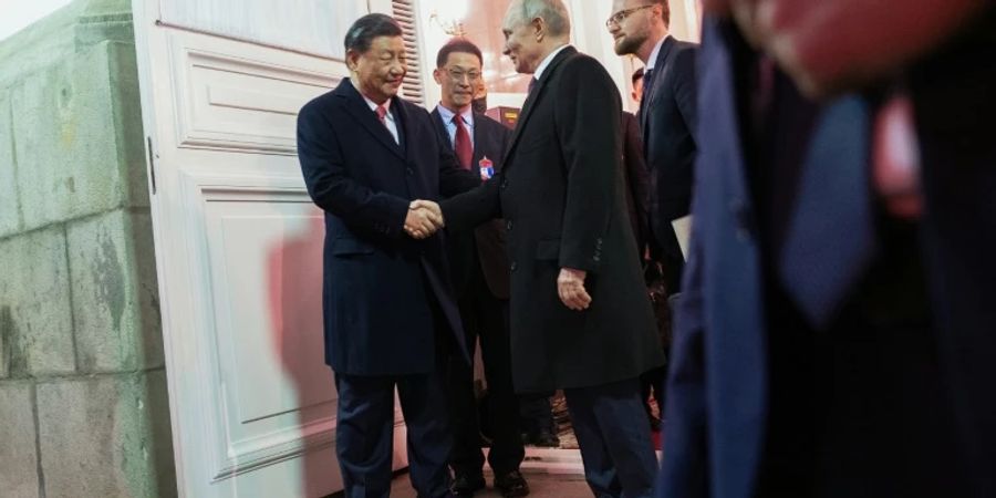Xi Jinping (links) und Wladimir Putin