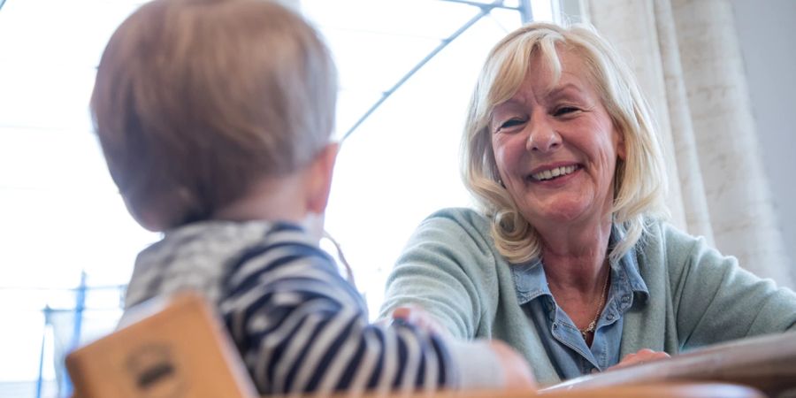 Oma Opa Familie Kinderbetreuung