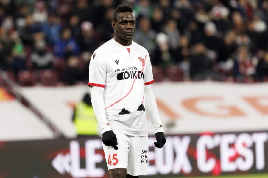 Mario Balotelli stand im neuen Jahr erst einmal auf dem Platz für den FC Sion.