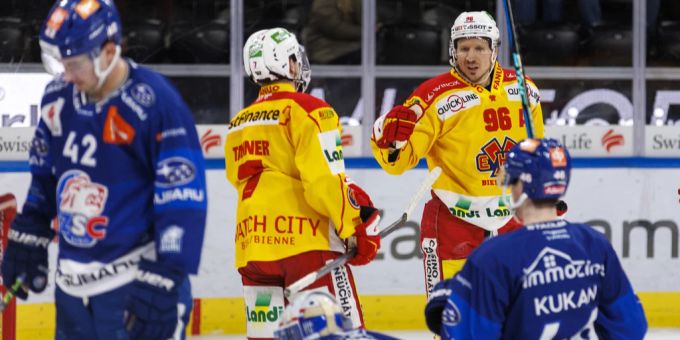 Biel jubelt, der ZSC ist am Boden. ZSC