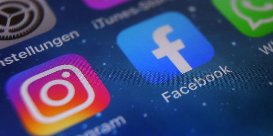 Die Smartphone-Apps von Instagram und Facebook.