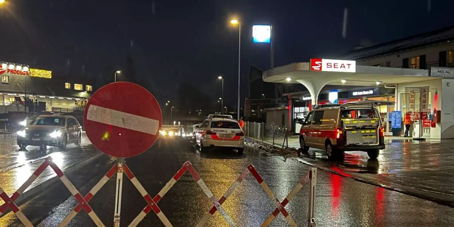 Unfall Hinwil