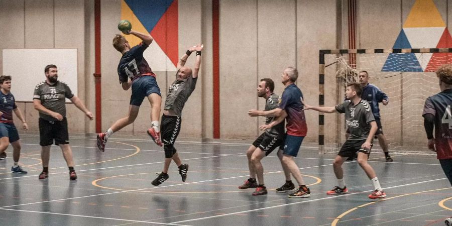 Die Herren des Handballvereins HCRRJ.