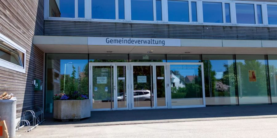 Die Gemeindeverwaltung in Neunkirch.