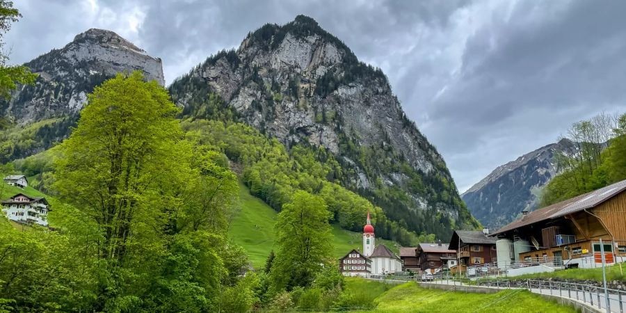 Landschaft in Isenthal.