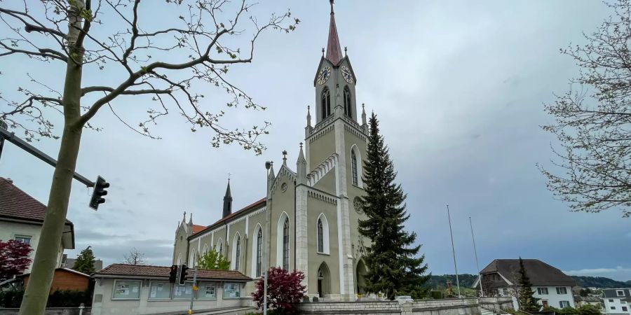 Die Pfarrkirche St. Konrad in Grosswangen