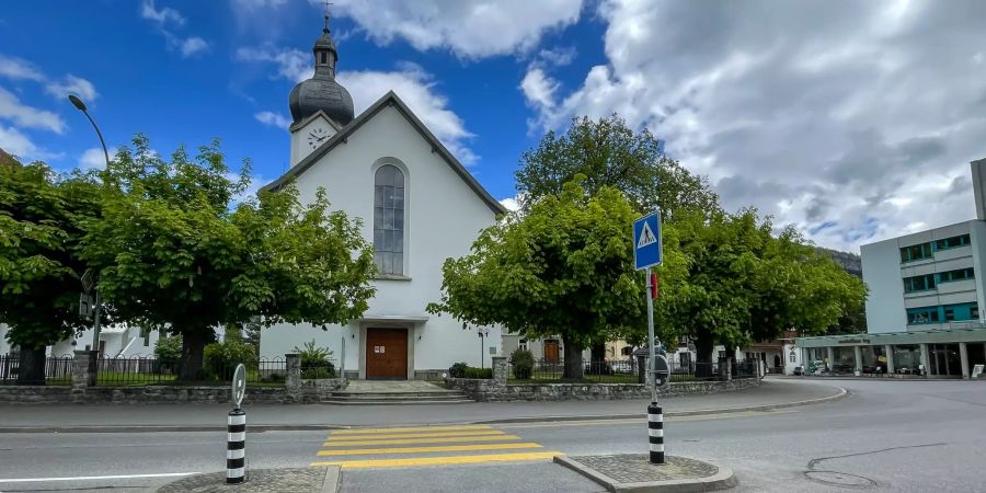 Kirche in Ilanz.