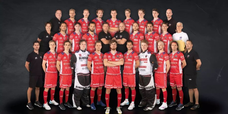 Das Team Floorball Köniz.