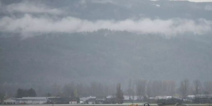 Hochwasser in der Gegend von Abbotsford Hochwasser in der Gegend von Abbotsford