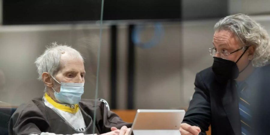 Durst (l.) während der Strafmassverkündung