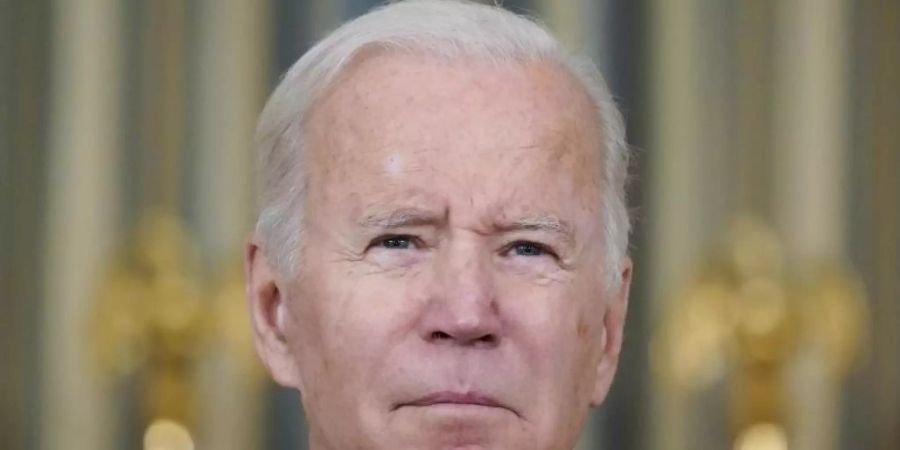 US-Präsident Joe Biden sagte mit Blick auf den Anstieg der Verbraucherpreise in den USA, es habe höchste Priorität für ihn, diesen Trend umzukehren. Foto: Alex Brandon/AP/dpa