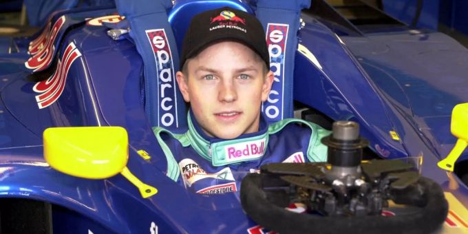 Kimi Räikkönen in seiner ersten Formel-1-Saison bei Sauber im Jahr 2001. Kimi Räikkönen Sauber 2001