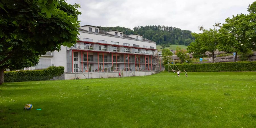 Die Schule in Stein am Rhein.