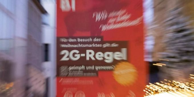 Für den Weihnachtsmarkt in Bielefeld gilt eine 2G-Pflicht. Foto: Friso Gentsch/dpa Für den Weihnachtsmarkt in Bielefeld gilt eine 2G-Pflicht. Foto: Friso Gentsch/dpa