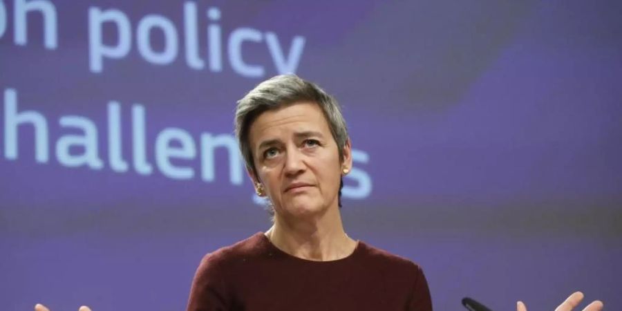 EU-Kommissionsvizepräsidentin Margrethe Vestager. Foto: Valeria Mongelli/ZUMA Press Wire/dpa