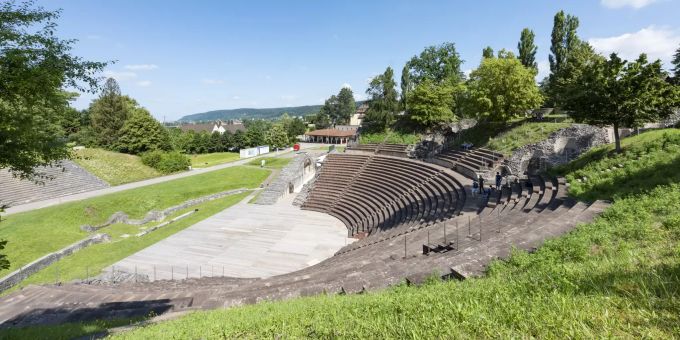 Die Augusta Raurica in Augst. Die Augusta Raurica in Augst.