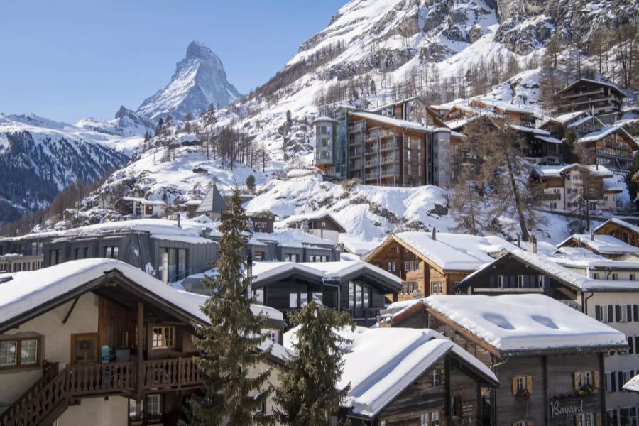 Die Hotels in Zermatt sind über die Festtage «sehr gut gebucht».