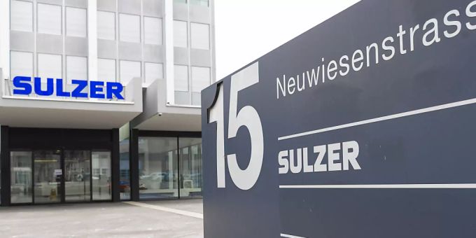 Die Geschäfte von Sulzer liefen im Startquartal besser als erwartet. (Archivbild) Sulzer