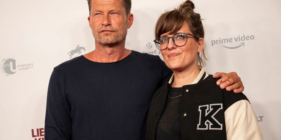 Til Schweiger und Sarah Kuttner bei der Premiere von «Lieber Kurt» in Berlin.