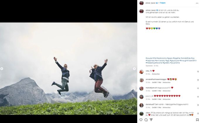 Olivier Borer und sein Mann werden Eltern. SRF