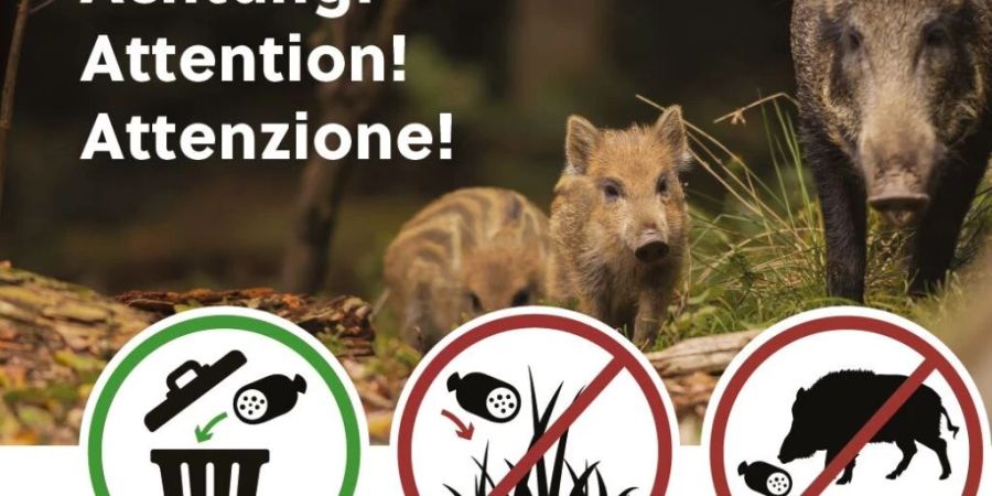 Diese Plakate des Bundesamtes für Lebensmittelsicherheit und Veterinärwesen könnten schon bald auf Autobahn-Rastplätzen stehen.