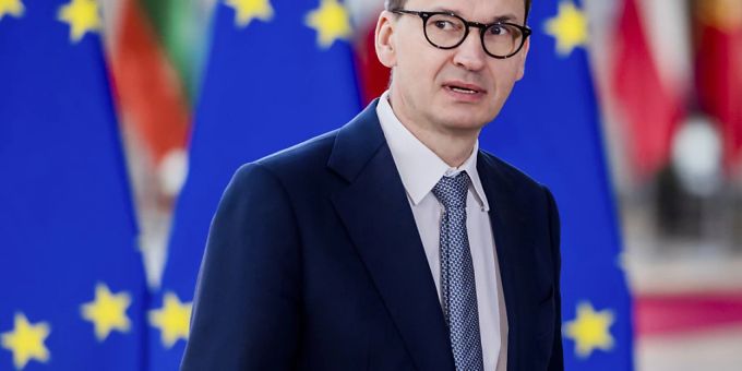 Mateusz Morawiecki, Ministerpräsident von Polen. Polen