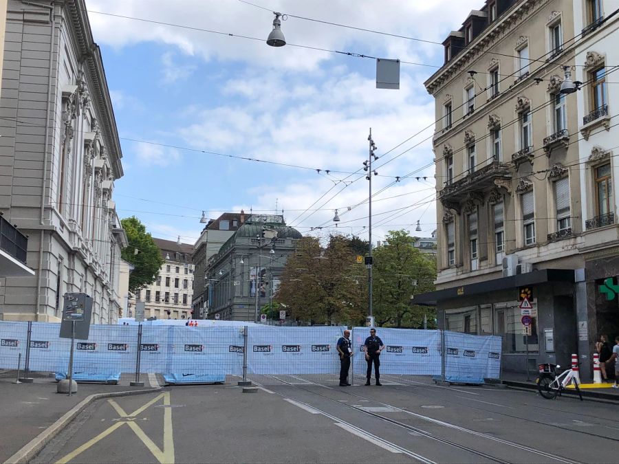 Der Baseler Zionisten-Kongress macht die Stadt zur Festung.