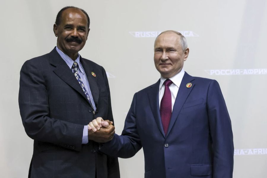 Afwerki Putin Gipfel Eritrea