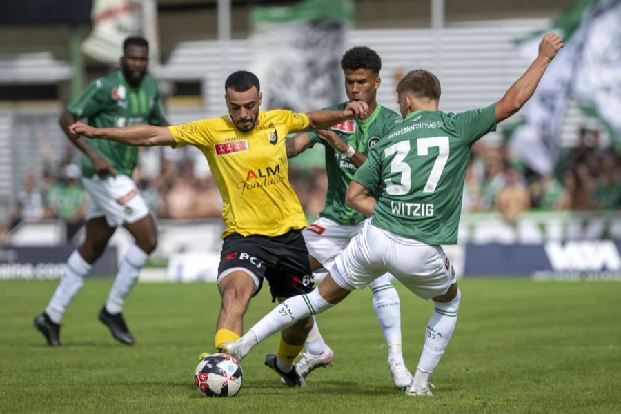 Der FC St.Gallen verliert bei Promotion-Ligist Delémont und scheidet aus dem Cup aus.