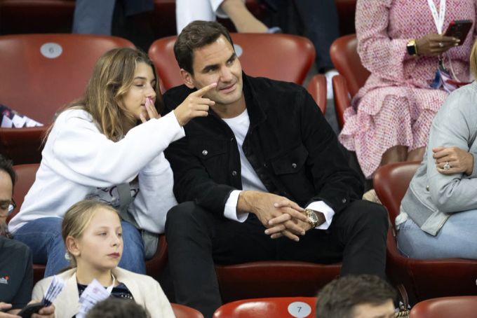 Seit seinem Rücktritt hat Roger Federer viel Zeit für die Familie und seine Fans. Roger Federer