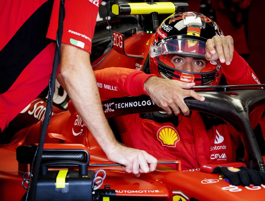 Carlos Sainz Ferrari Zandvoort