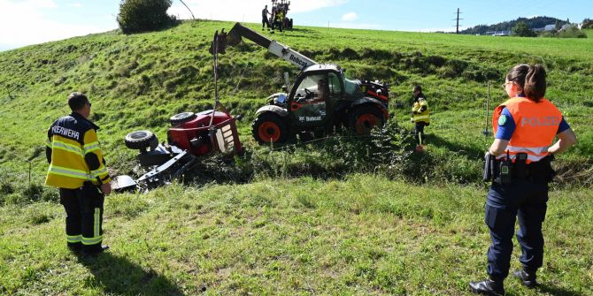 Kirchberg: Arbeitsunfall