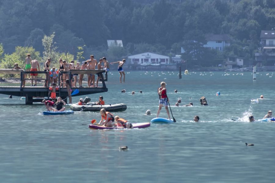 Am Donnerstag wird es laut Prognosen nochmals einen «leichten Temperaturanstieg» geben.