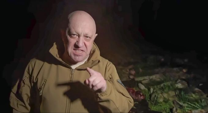 Prigoschin hatte als Anführer der Wagner-Gruppe den Aufstand gegen Putin angeführt. (Archivbild) russland ukraine putin