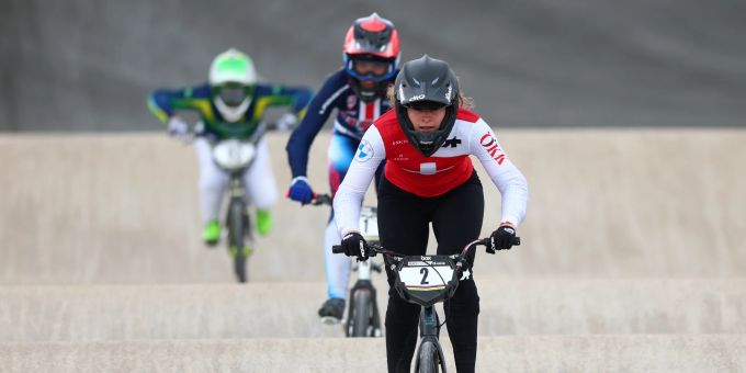 Zoe Claessens im Einsatz an der WM in Glasgow. WM