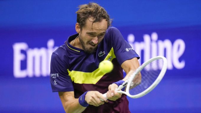 Daniil Medwedew steht im US Open-Final. Medwedew